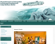 Website Behler Antje-Barbara Physiotherapie & Osteopathie