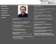 Bild Weber G. Dipl.-Phys. Patentanwalt