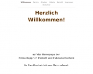 Bild Rapprich Helmut Inh. Steffen Rapprich Parkettverlegung