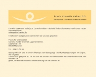 Bild Lippmann Cornelia Physiotherapie und Osteopathie