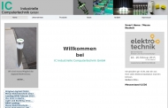 Website IC Industrielle Computertechnik