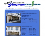 Bild Gausmann Orthopdietechnik