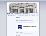Bild Webseite Hinz Optik Ostrohe