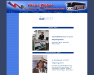 Website Weber Klaus Omnibusbetrieb