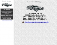 Bild Classic Garage Schmidt Gunther u. Ursula Oldtimer
