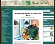 Shop - Das Gem?seabo GmbH - Ihr Lieferservice f?r Bioprodukte, Obstkisten, Gem?sekisten in Ihrer Umg...
