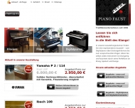 Klaviere, Fl?gel, Digitalpianos - beim Klavierhaus Piano Faust in Wuppertal - Startseite