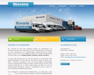 Website Rhenania Möbelspedition