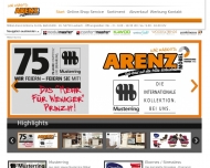 Website M�bel Arenz