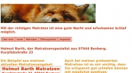 Bild Barth Die Schlaf Ergonomiepartner Matratzenfachgeschft