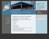 Metallbau Haas - Cortenstahl, Edelstahl, Aluminium, Stahl
