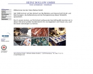 Website Heinz Bollow