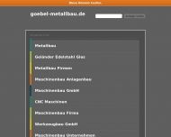 Bild Metallbau Albrecht Gbel GmbH