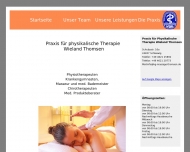 Bild Thomsen Wieland Massage + KG Praxis fr physikalische Therapie