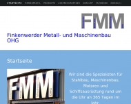 Bild FMM Finkenwerder Metallu. Maschinenbau oHG Inh. Bernd Schoenwald
