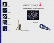 Website Kriwet Manfred Dreherei