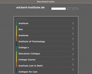 Bild Wickert Institute GmbH & Co. KG