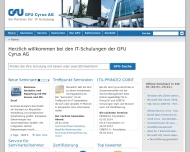 GFU Cyrus AG IT-Schulungen wie Microsoft, Linux und Java