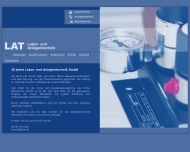 Website LAT Labor- und Anlagentechnik