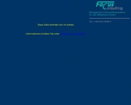 Bild Focus Consulting Management-Informationssysteme f. d. Mittelstand GmbH