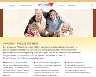Website Ambulante Pflege mit Herz