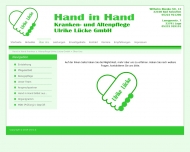 Website Hand in Hand Ulrike Lücke