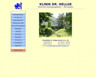 Bild Privatklinik Dr. Hellge GmbH & Co.