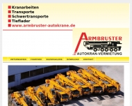 Bild Armbruster Autokran-Vermietung GmbH