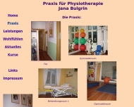 Website Bulgrin Jana Praxis f�r Physiotherapie
