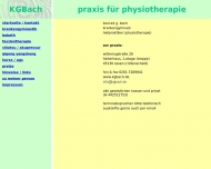 Bild Bach Konrad Krankengymnast