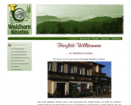 Bild Waldhorn Kniebis Konditorei-Cafe Pension Schwarzwaldldle