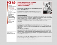 Website Frauen-Computer-Schule Aktiengesellschaft