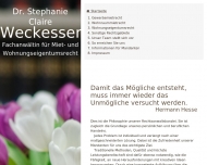 Bild Rechtsanwältin Dr. Stephanie Claire Weckesser
