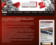 Bild Sommer Werbung + Technik