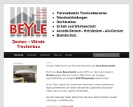 Bild Beyle Hans Ges. fr Decken- Wnde- und Trenmontage mbH