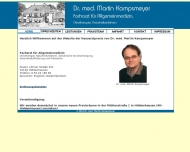 Bild Kampsmeyer Martin Dr. med. Facharzt fr Allgemeinmedizin