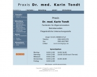 Bild Tondt Karin Dr.med. Facharzt fr Allgemeinmedizin