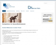 Bild Hein Hans-Werner Dr.med. Facharzt fr Allgemeinmedizin