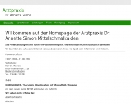 Bild Simon Annette Dr. Allgemeinmedizinerin