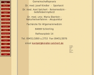 Bild Kindler Josef Dr.med. , Selchert Axel Dr.med., Eberlein Maria Dr.med. univ.