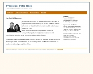 Bild Hack Peter Dr.med. Arzt fr Allgemeinmedizin