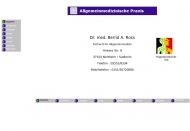 Bild Ross Bernd A. Dr.med. Facharzt fr Allgemeinmedizin