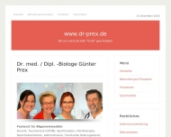 Bild Prex G. Dr.med. Dipl.-Biol. Allgemeinmedizin und Chirotherapie