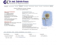Bild Krauss Gabriele Dr.med. Fachrztin fr Allgemeinmedizin