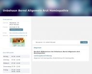 Bild Unbehaun Bernd Allgemein Arzt Homopathie