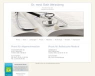 Dr. med. Ruth Weissberg - Start