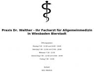 Bild Walther Ulrich Dr.med. Facharzt für Allgemeinmedizin