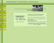 Website Kaphahn Walter Dr. Praktischer Arzt-Naturheilverfahren