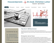 Bild Lotter Christian Dr. Prakt. Arzt