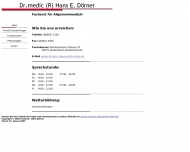 Bild Drner Hans E. Dr.medic. (R)